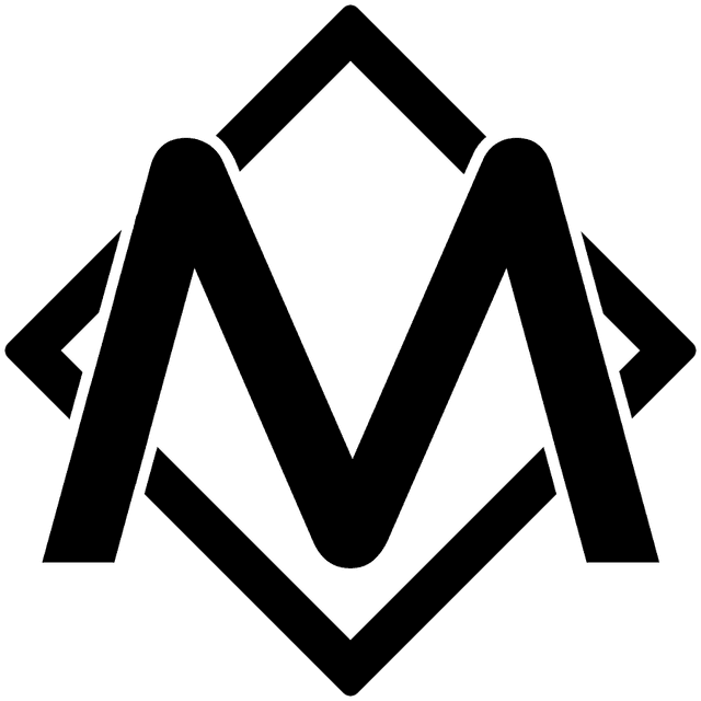 Black Logo Sticker